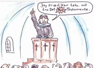 Julekalender med Ole Vedbys tegninger