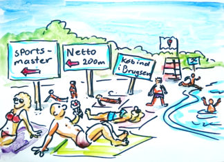 Julekalender med Ole Vedbys tegninger