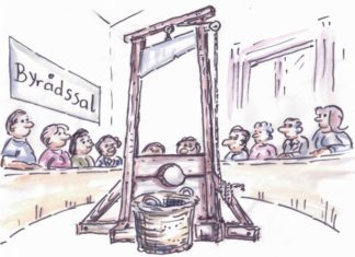 Julekalender med Ole Vedbys tegninger