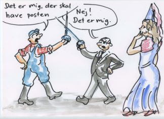 Så kom det nye byråd igang – satire med Ole Vedby