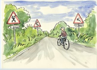 Ny biotop i vejkanten