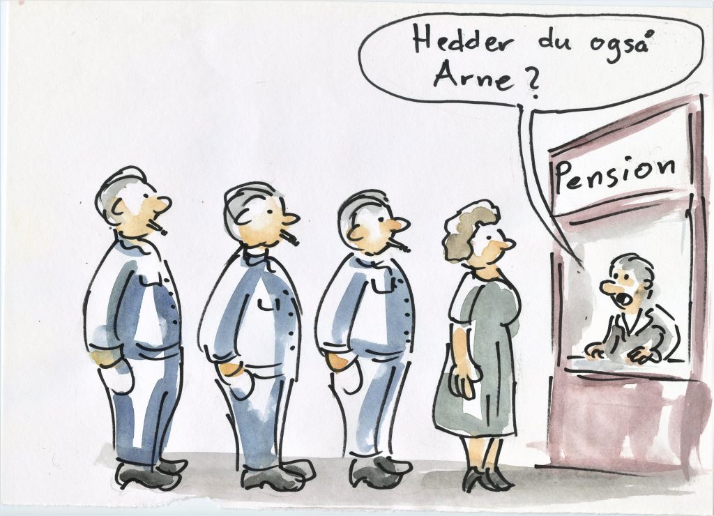 Pension til Arne