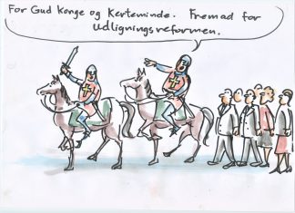 Orden i sagerne – Satire ved Ole Vedby.