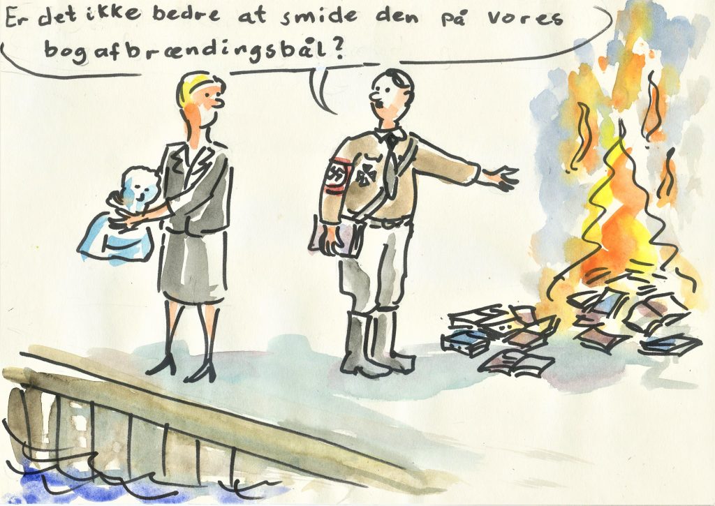 Afbrænding på Kunstakademiet