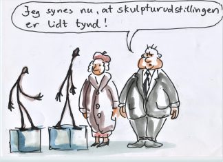 Skulptur – og grafikudstilling i Toldboden