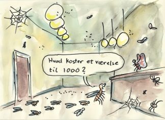 Insekthotel i gammelt mejeri