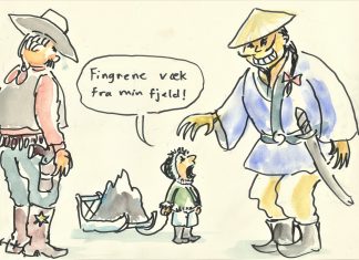 Supermagterne sat til vægs