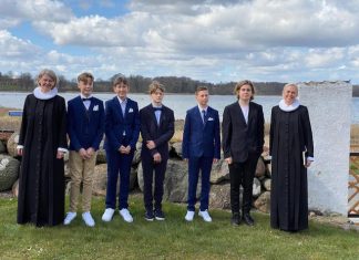 Konfirmander i dag i Kølstrup