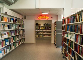 Fællessang på Munkebo Bibliotek
