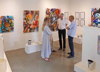 Festlig fernisering i Galleri Milo i Rynkeby