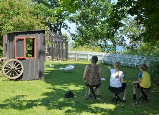 Tegn og mal hos Johannes Larsen i sommerferien