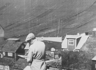 En færøsk mønsterbryder har indtaget Johannes Larsen Museet