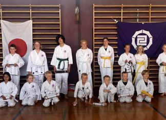 Kerteminde Karateklub havde graduering