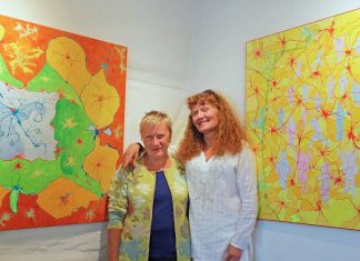 Farverig udstilling i Galleri KiK