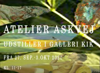Atelier Askvej udstiller i Galleri KiK