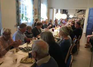 Festlig dag i Demensdagcenteret