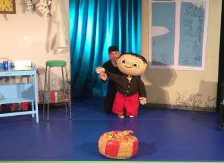 Børneteater med Alfons Åberg