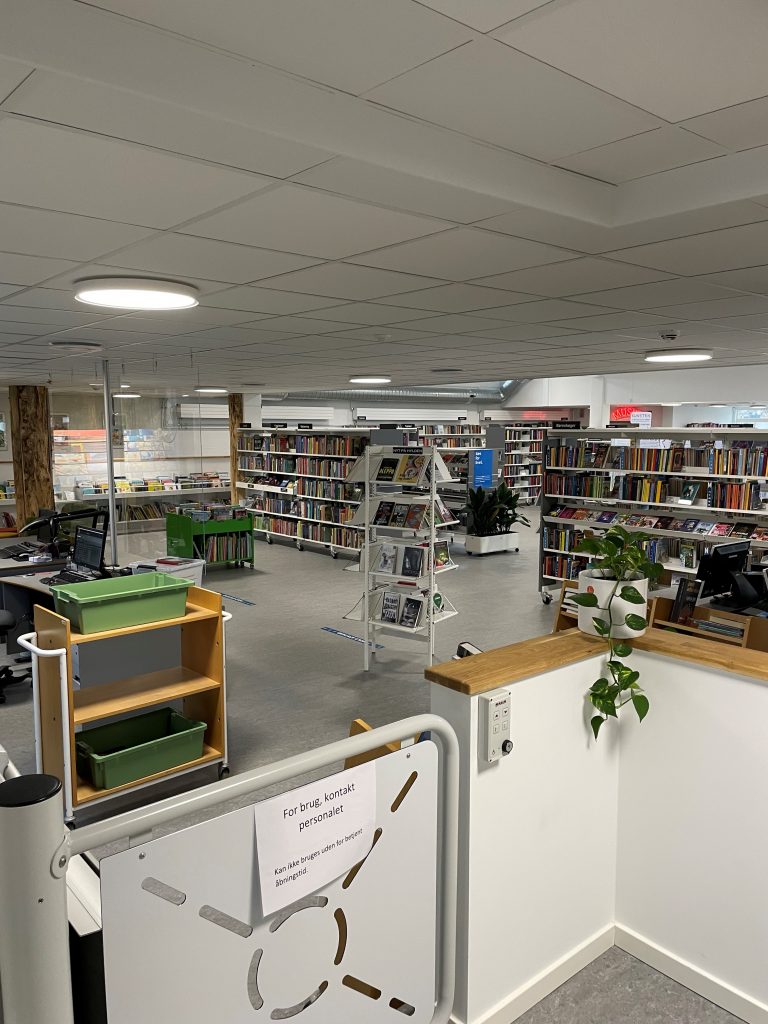 Vue over bibliotek