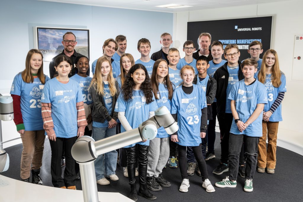Langeskov Skole hos Universal Robots