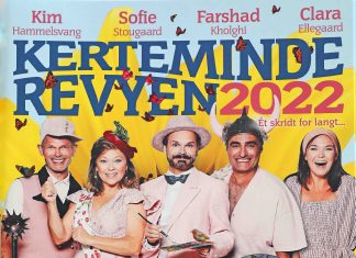 Kerteminderevyen ved at være klar til premiere