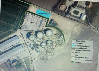 Kerteminde Biogas søger om kæmpe udvidelse af det nuværende anlæg på Odensevej 250