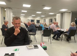 Kertemindeminde Bridgeklub fylder 75