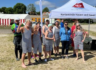 Det blå flag er hejst og badesæsonen er i gang