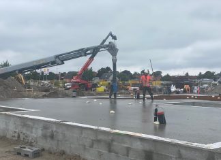 Byggeriet på Nordre Havnekaj holder tidsplanen