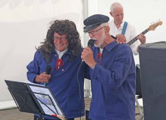 Kjerteminde-Fiskerne spiller til Musik på Marinaen i morgen