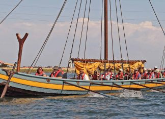 Vikingeskibet kommer til Munkebo Havn: Skal du med ombord?