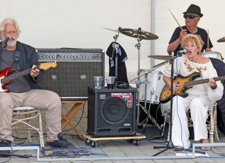 Margit Band ”rockede” Musik på Marinaen