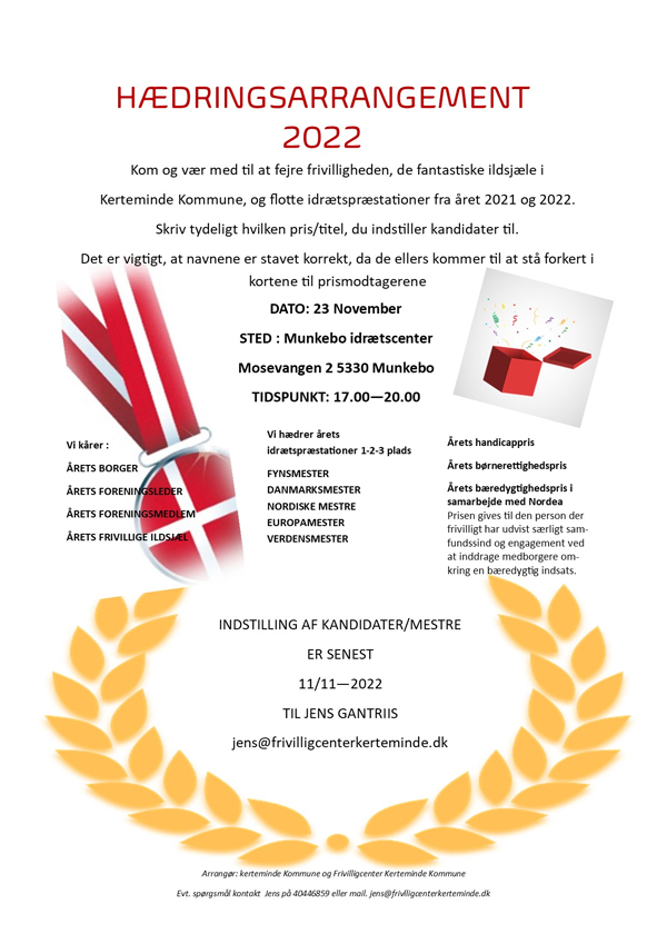 Hædringsarrangement, Munkebo