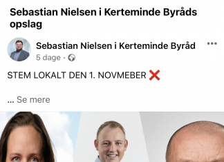 Socialdemokrat opfordrer til at stemme på lokale kandidater – bare ikke Malte Jäger