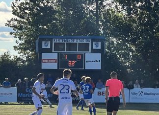Glæde og optimisme i Kerteminde Boldklub foto: Peter Hougesen