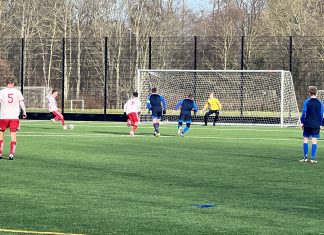 Første træningskamp for KB var en stor mundfuld