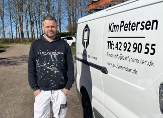 Kim sagde sit faste job op og blev selvstændig. ”Jeg har sindssygt travlt”