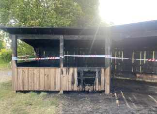 Fire drenge sigtet for brandstiftelse på legeplads i Kølstrup