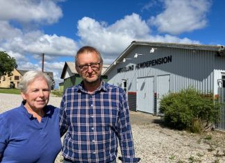 Fido på weelness-ferie hos Mogens og Gitte