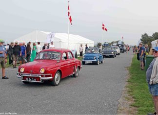 Voldsom Volvo på golfbanen i Rønninge lørdag
