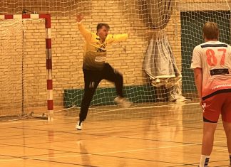 Kerteminde alene i spidsen: Andreas Andersen reddede to point Img 4729