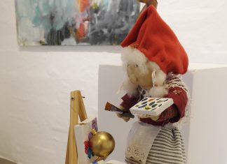 Nisser og keramik i Rynkeby-galleri