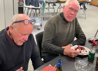 Festlig juleafslutning i bridgeklubben Juleafslutning 2