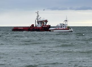 Grundstødt skib forsøges bragt flot sidst i den kommende uge 409583005 749120870406741 4686743353830009379 N