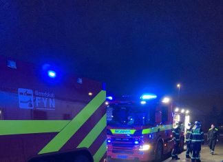 Brand i Langeskov i nat: 43-årig mand i kritisk tilstand Img 4906
