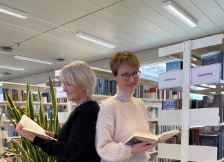 Mal en monark, slå en tønde og læs i fællesskab på Kerteminde Bibliotekerne Maria Og Helle Guidet Fælleslæsning