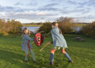Vikingemuseet lancerer nyt friluftsprojekt 4. Kamp Viking For En Dag Østfyns Museer