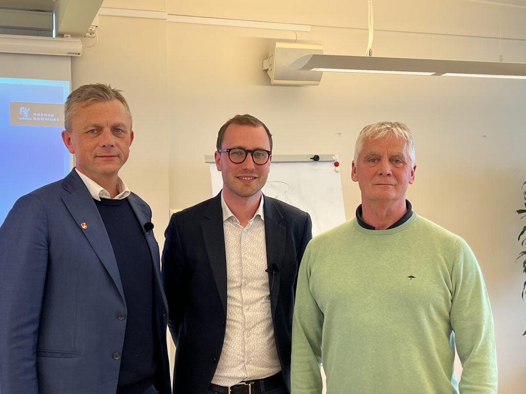 Kasper Ejsing Olesen, Christoffer Lilleholt og Jesper Schmidt-Nielsen