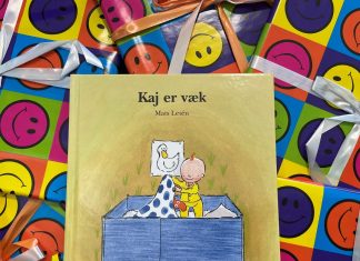 Kerteminde Bibliotekerne er i gavehumør Kaj Er Væk