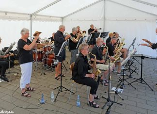 Musik på Marinaen starter ny sæson med det populære brassband No Name No Name (4)