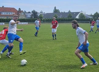 Sløset lokalopgør mellem Nyborg og Kerteminde Nyborg Kerteminde Albaniserie 1